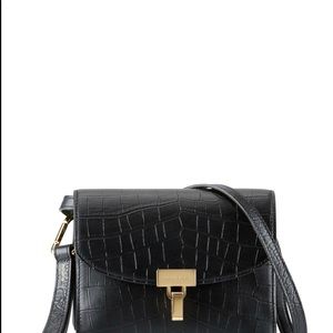Balenciaga Crocodile-embossed Crossbody